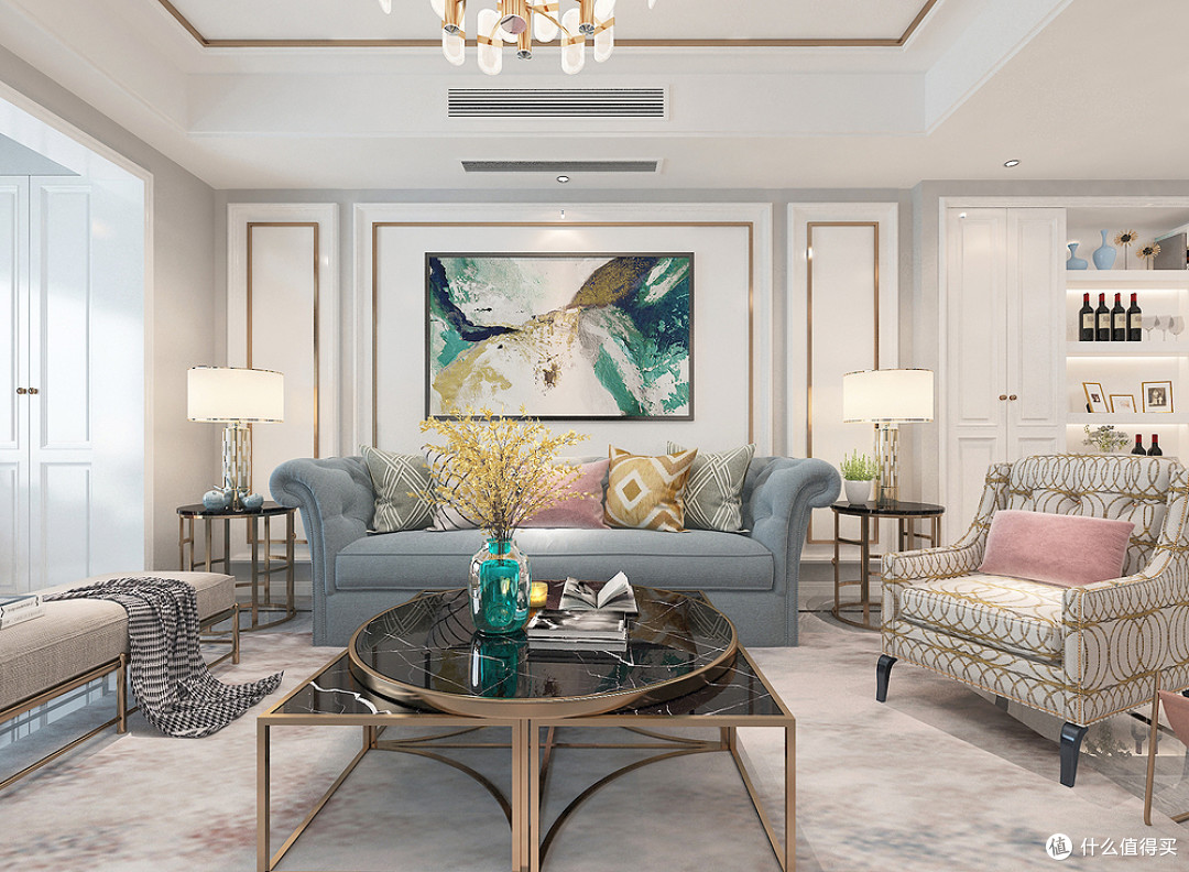 她不顾反对,坚持装轻奢风,完工效果让她庆幸,入户效果真心漂亮