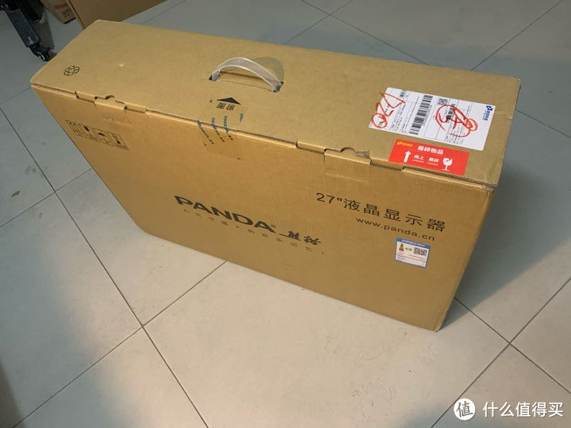 4K27英寸IPS显示器 国牌熊猫 PT27UA1开箱测评
