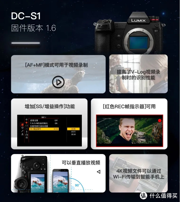 单评 | 松下S1 V1.6 固件升级