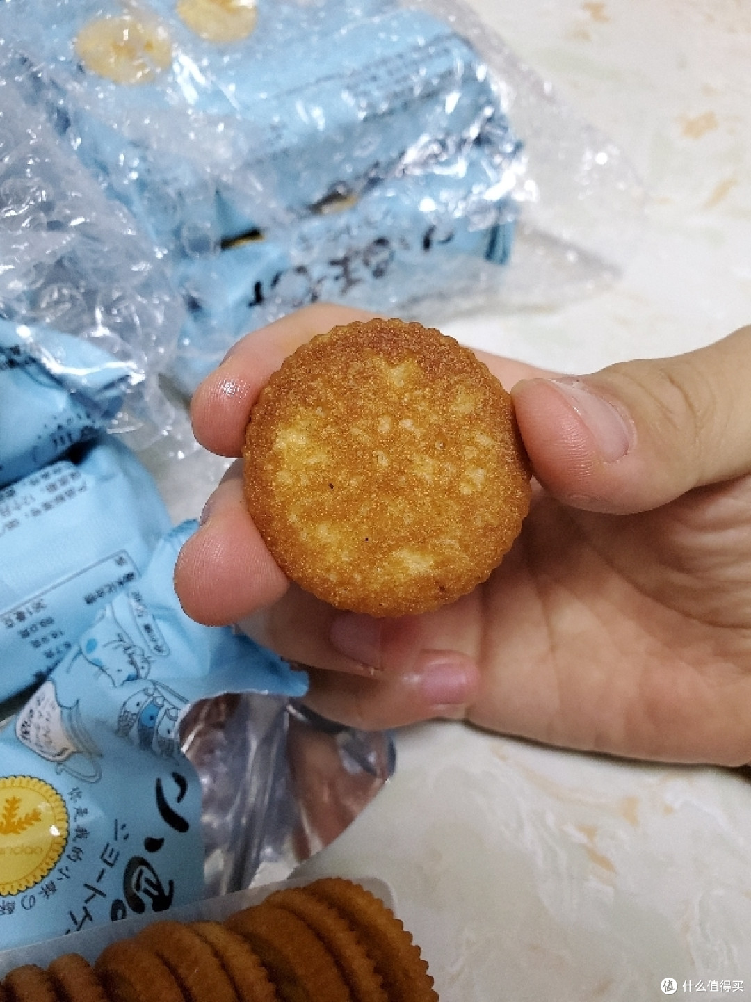 双十一京东零元购 四十袋 川岛食品 蛋味酥酥性饼干 开箱