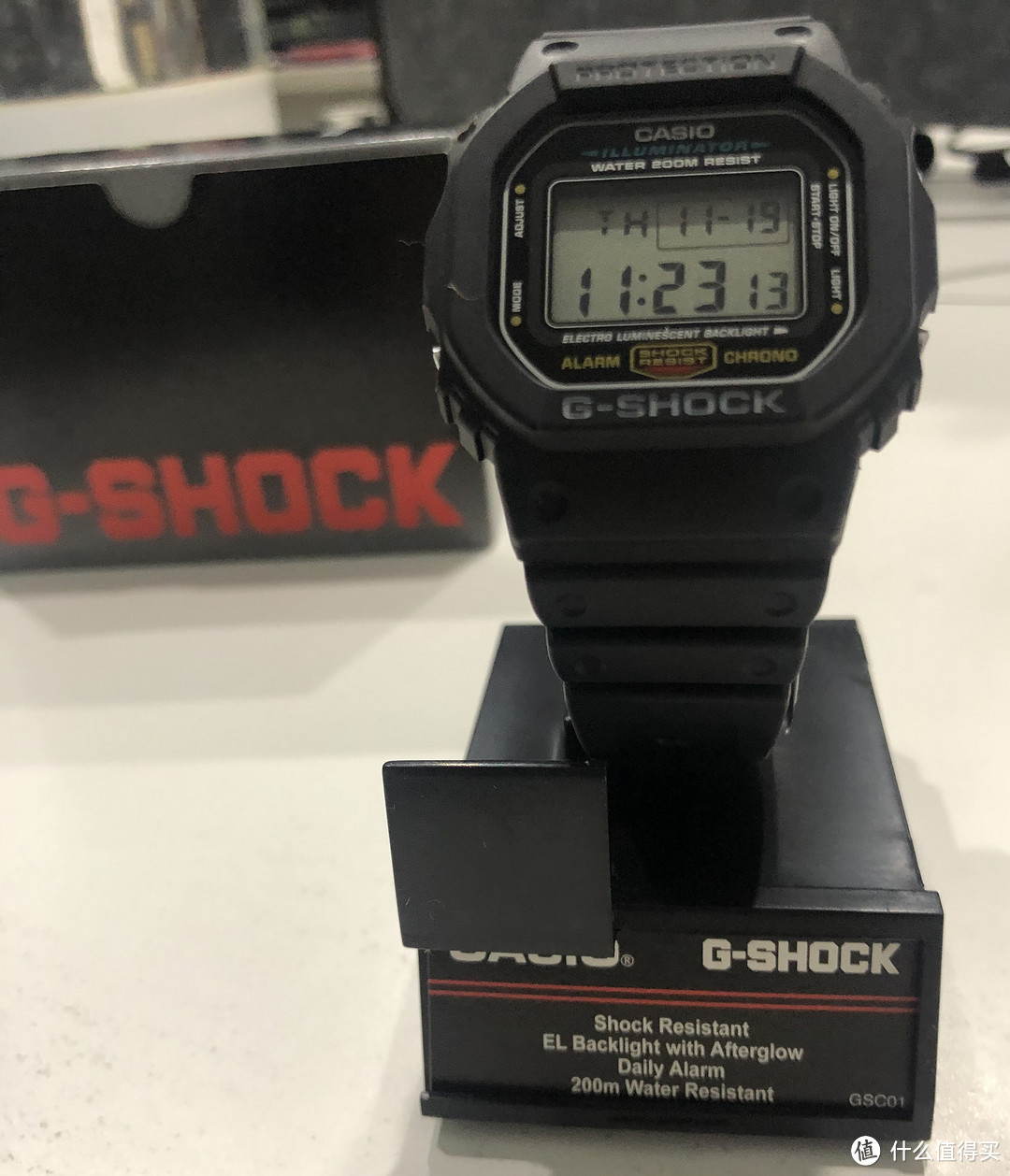 老哥帮你探探路系列——双11前买的G-SHOCK DW5600E-1V开箱！