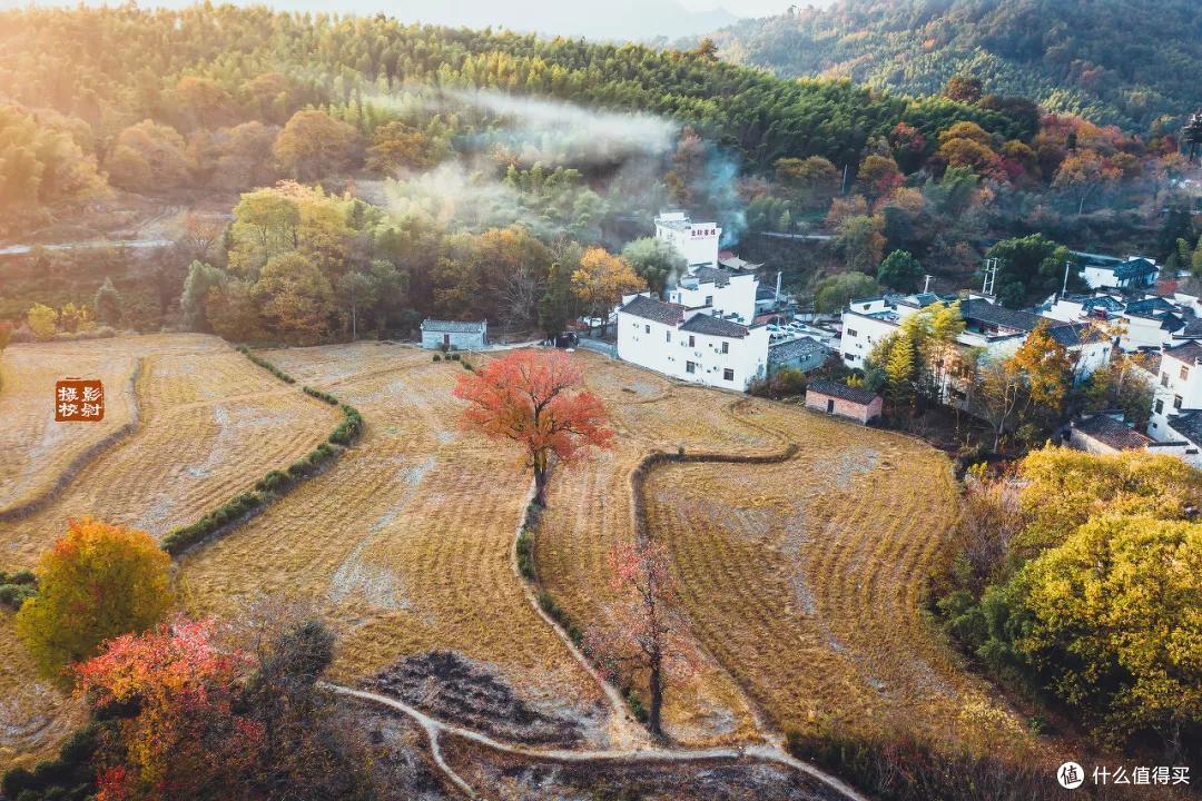 红叶、古镇、晒秋,在这个杭州高铁1.5h的赏秋地都能找到!