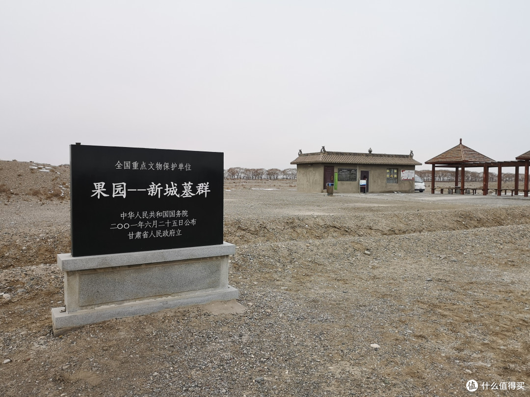 图左的土堆就是6号墓的坟头