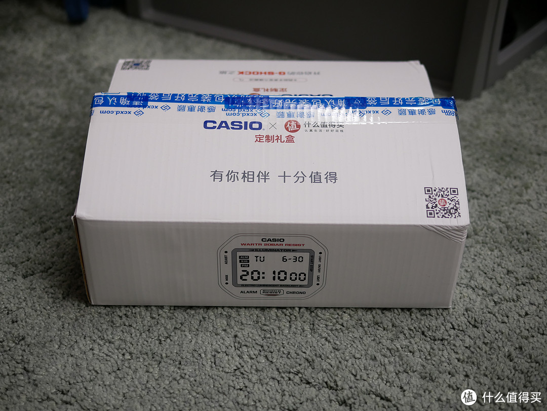 “值”字当头鸿运来，卡西欧CASIO联名款定制礼盒（DW5600+剑玉）开箱晒单
