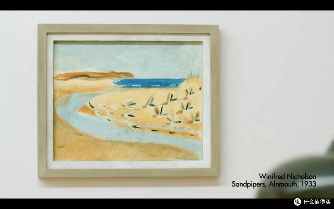 《Sandpipers, Alnmouth》Winifred Nicholson 1933