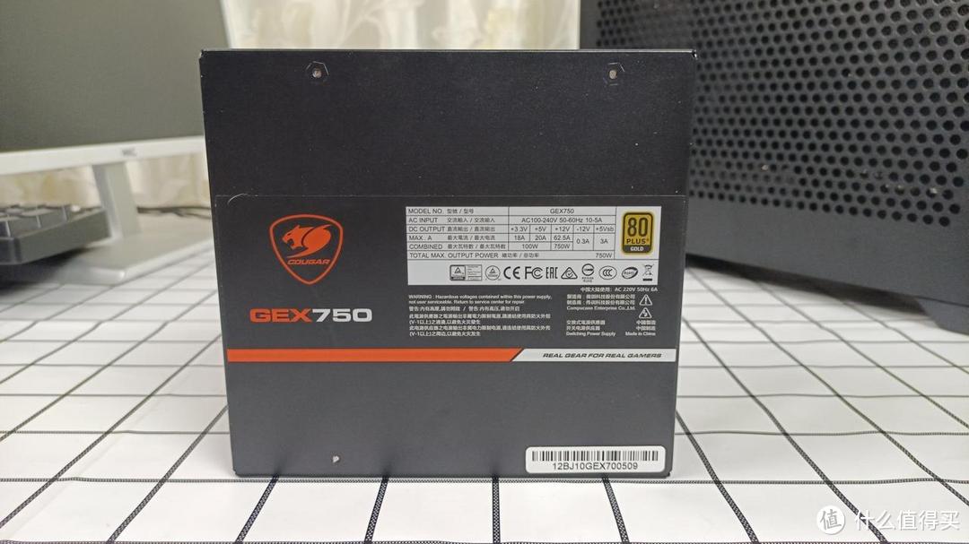 入手*级电源，金牌+全模组，功率750W！骨伽GEX750W电源装机分享