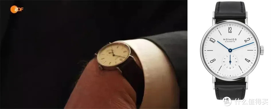 Tangente 139，德国外交部长在接受电视采访时佩戴的腕表