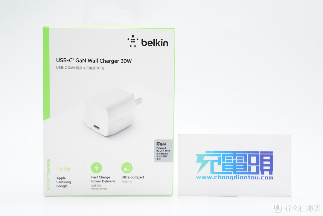 拆解报告：贝尔金30W USB PD快充氮化镓充电器