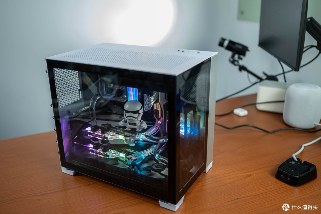 我的第一台硬管分体水主机,2080SLI+850W sfx+3900x,安静又强劲