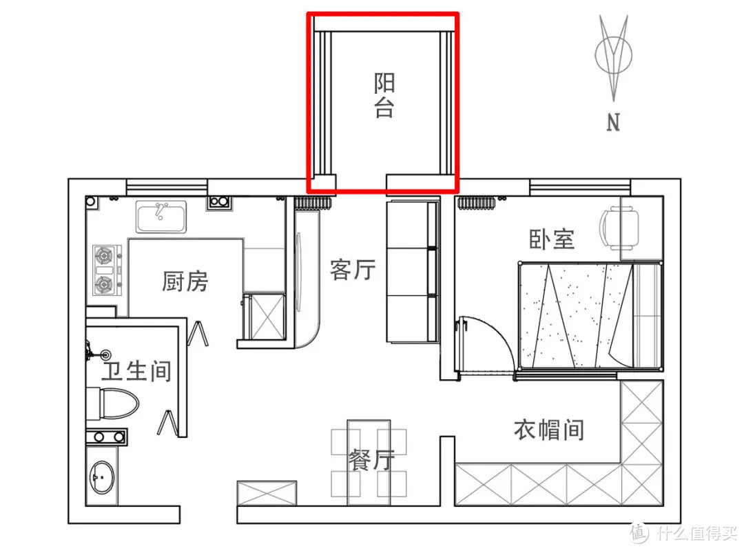 不足50㎡老破小，逆袭塞下大衣帽间，明亮通透像宫殿！