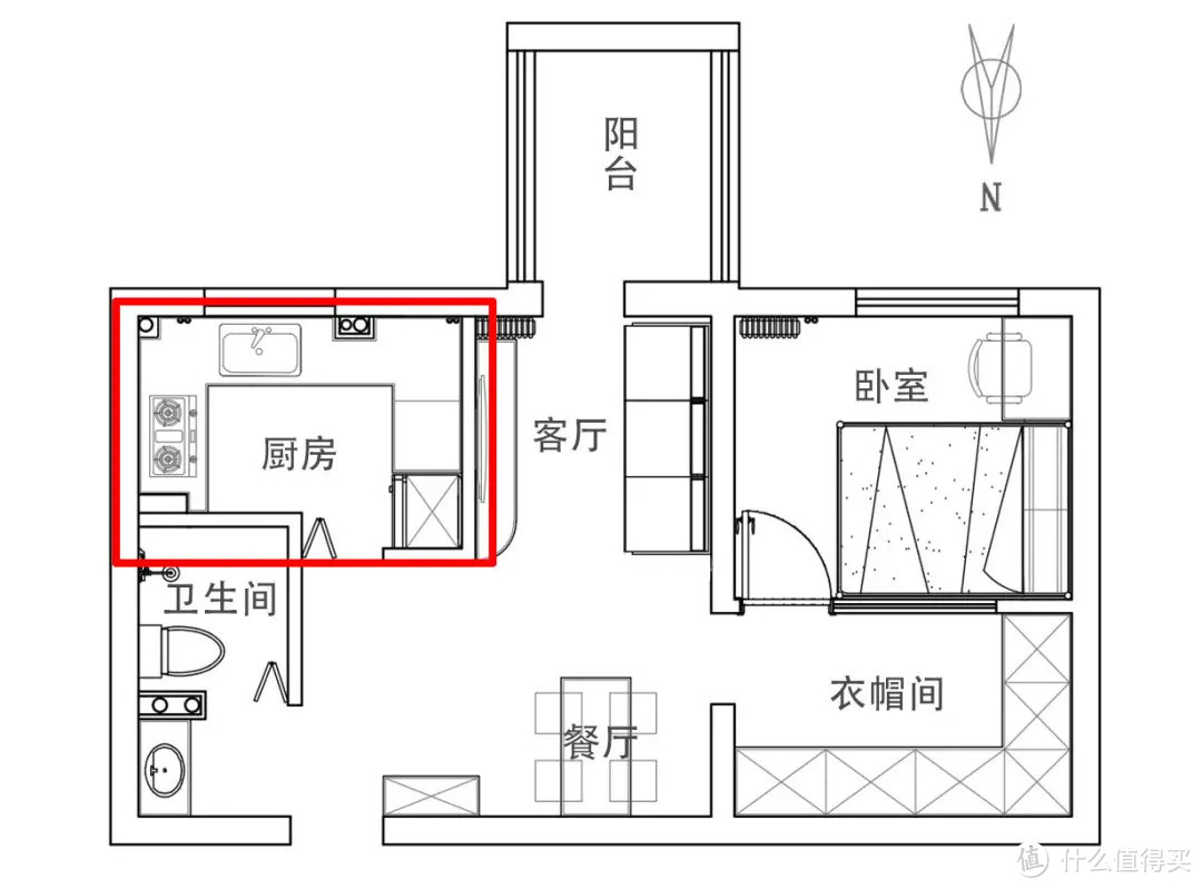 不足50㎡老破小，逆袭塞下大衣帽间，明亮通透像宫殿！