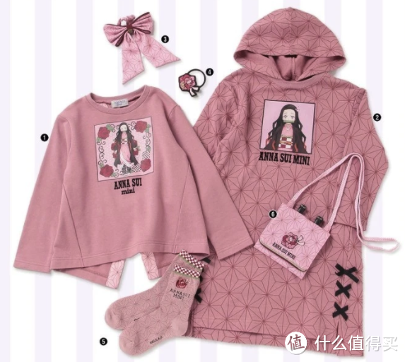 《鬼灭之刃》与ANNA SUI 首次推出限定联名系列，男生看了都忍不住～