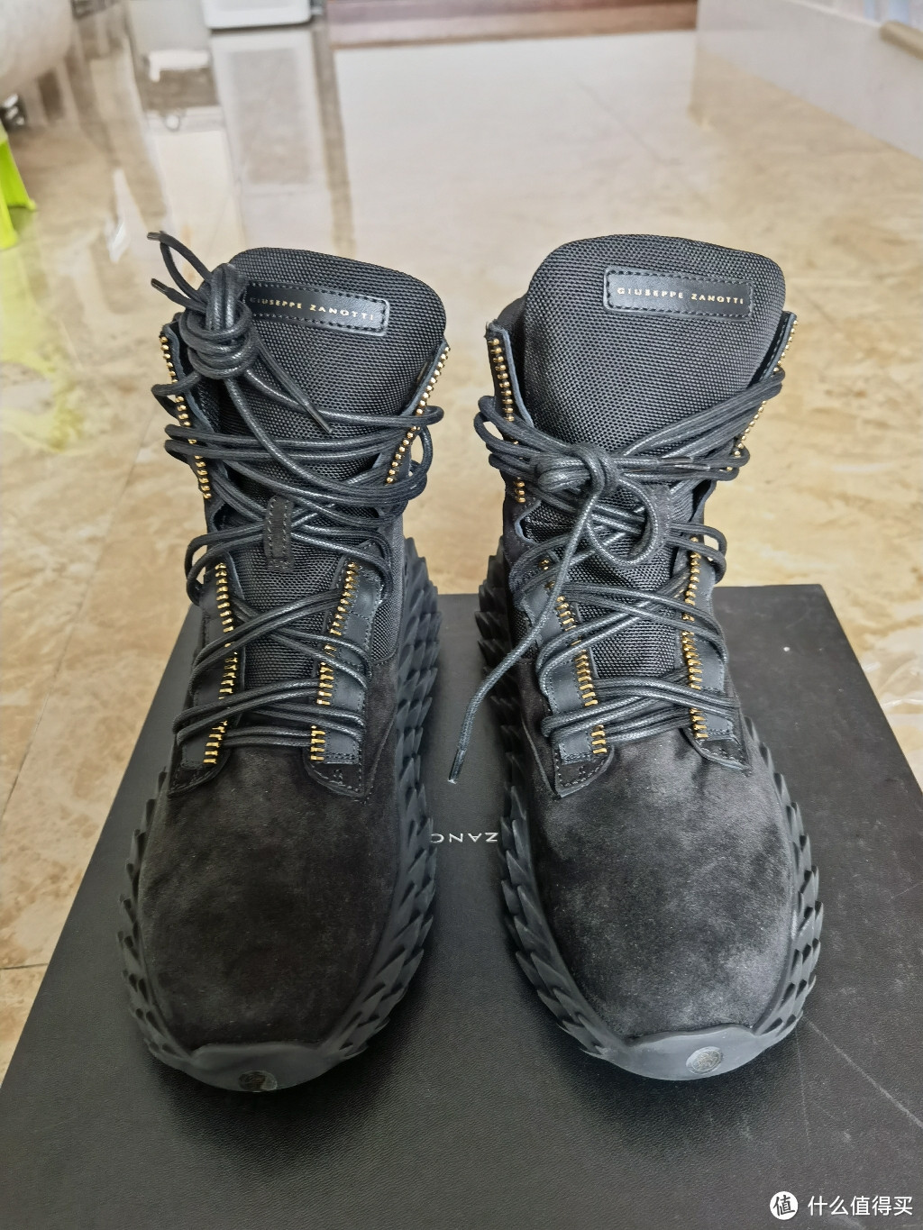 Giuseppe Zanotti Urchin系列男靴开箱验货