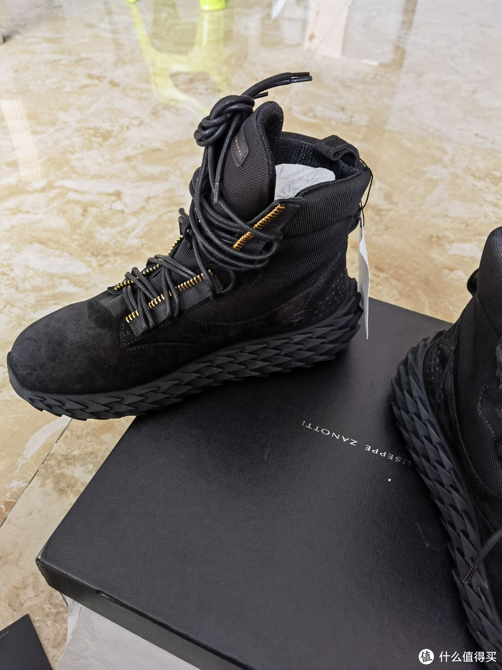 Giuseppe Zanotti Urchin系列男靴开箱验货