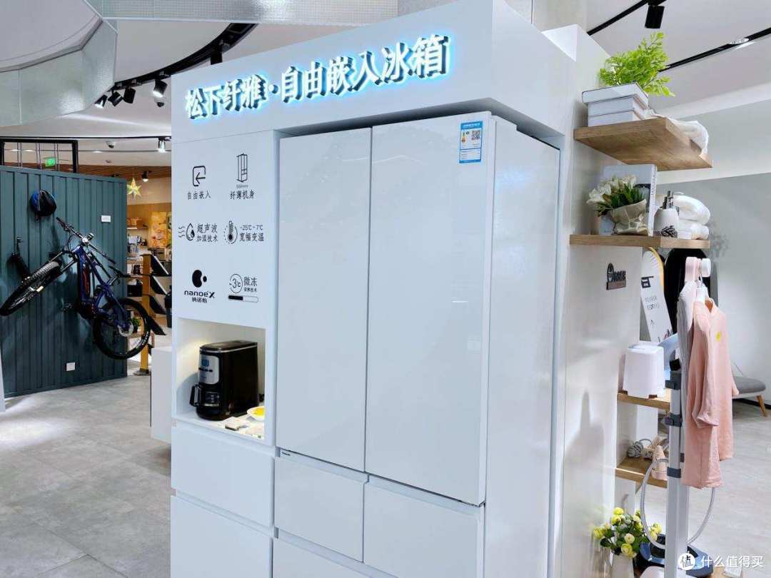 鲜享精致生活,松下NR-W461超薄嵌入式冰箱探店实录