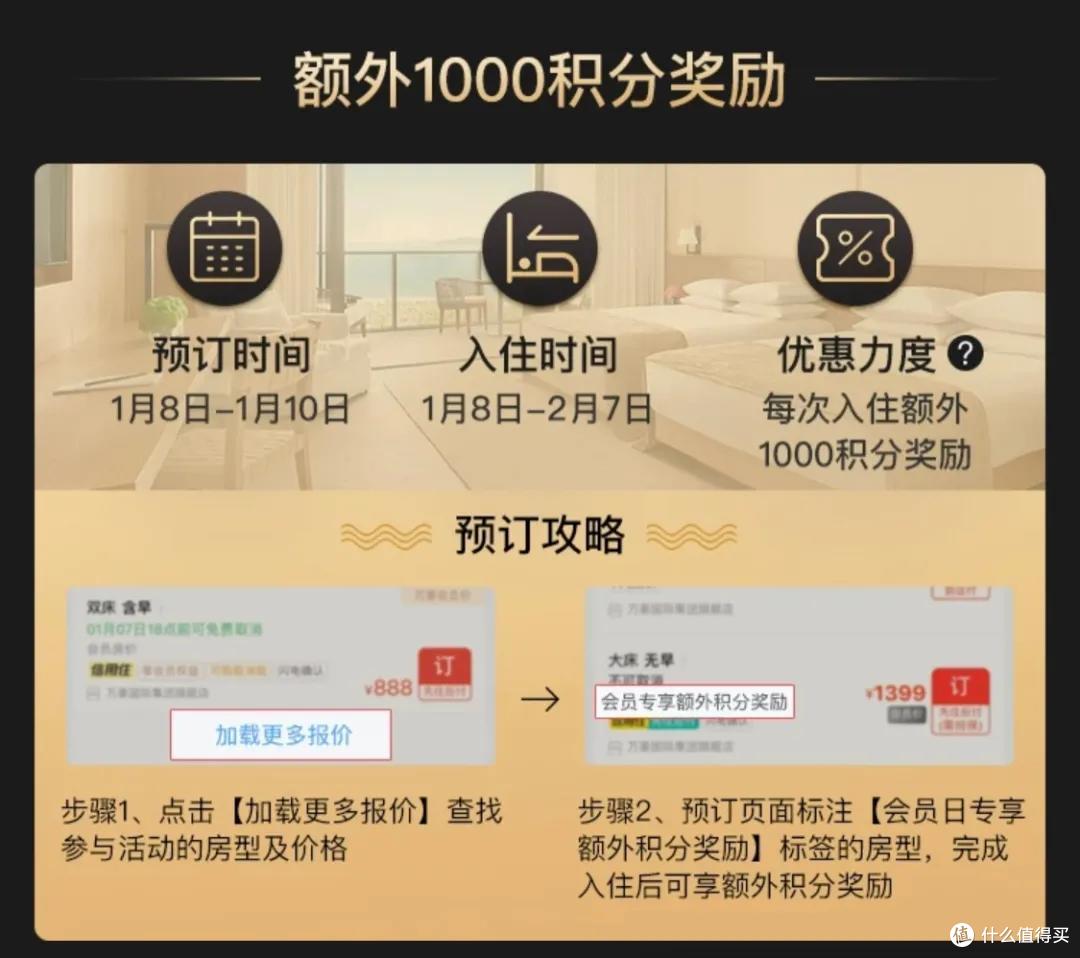 潮惠攻略|万豪新年会员日放大招!每次入住2000积分拿好,百万积分答案全附上!