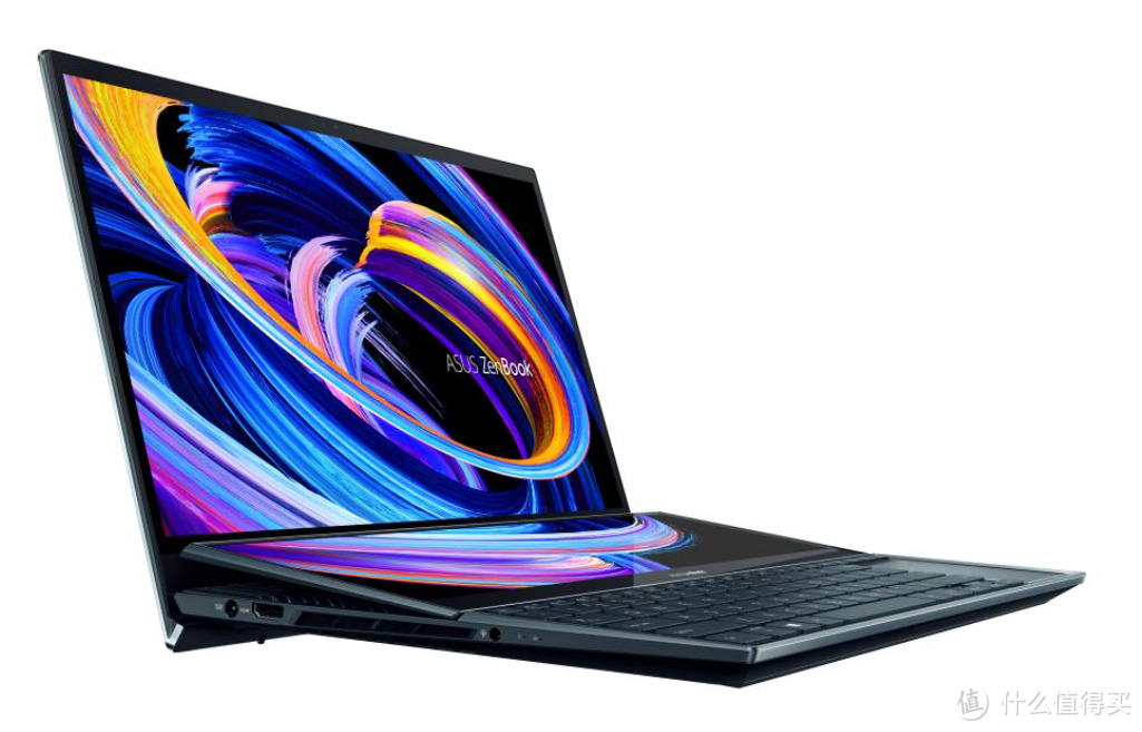 华硕还发布ZenBook Pro Duo 15 OLED*级双屏本，4K OLED屏+RTX 3070独显