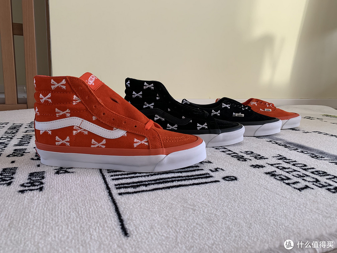 一次开箱四双Wtaps X Vans交叉骨