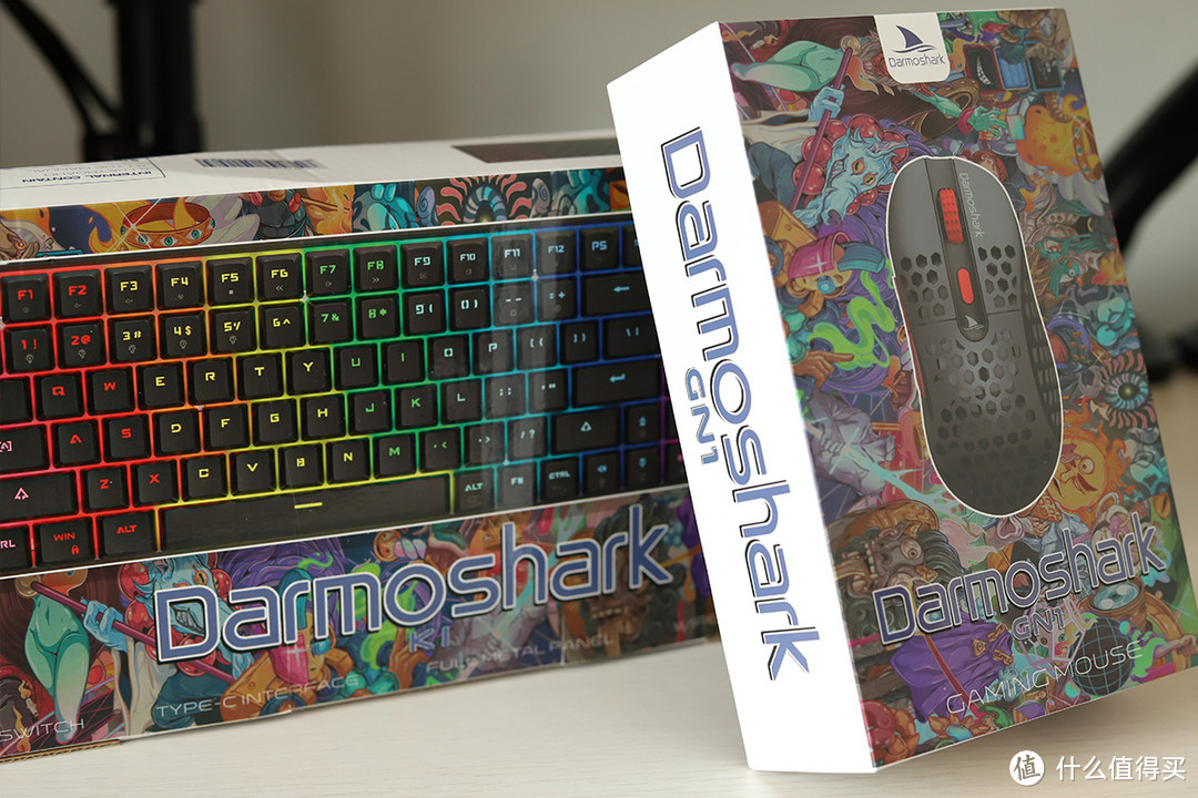 Darmoshark K1无线机械键盘评测 紧凑配列 非凡质感