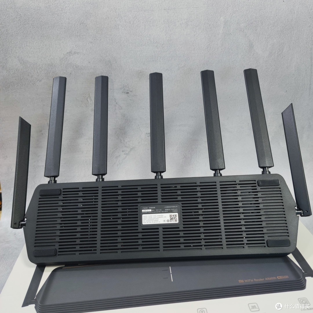 小米ax6000路由器接地气的开箱体验