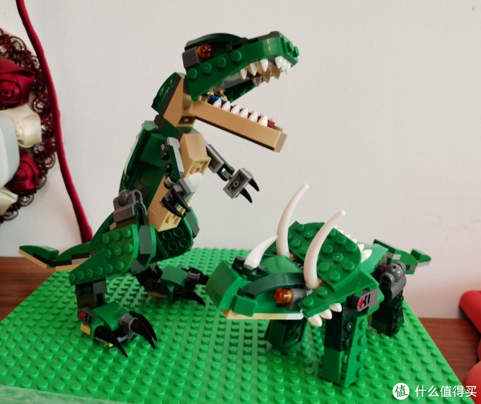 乐高31058三角龙继续宅家陪小女拆高拼高