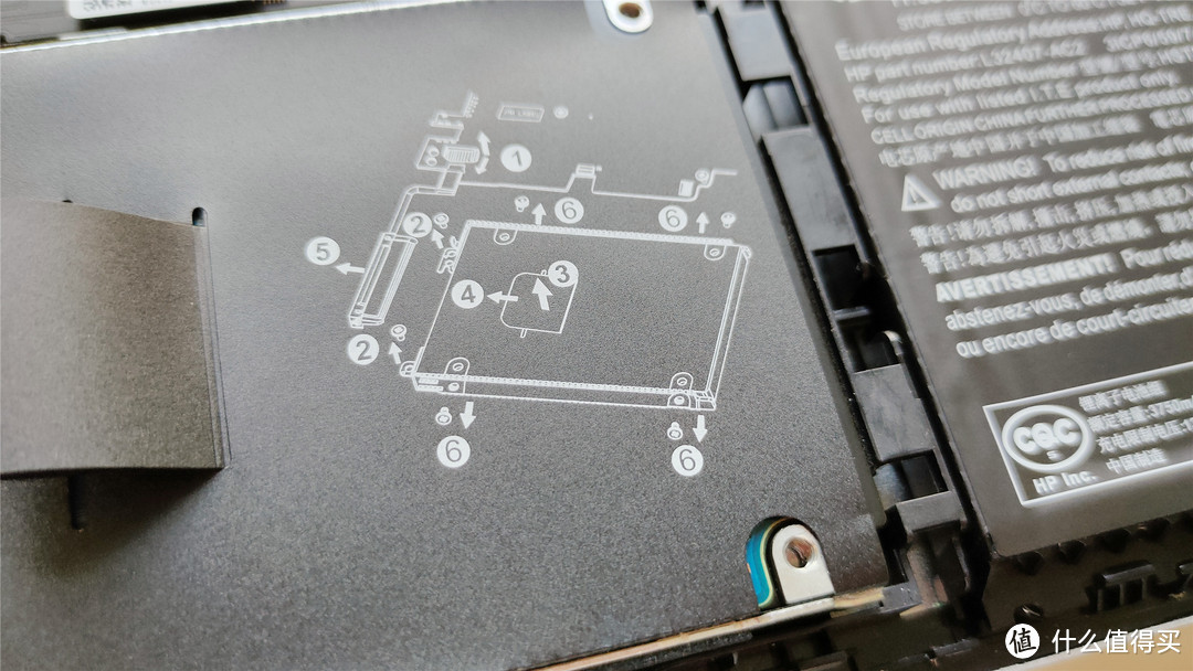 HP ZHAN 66 Pro A14 G3笔记本电脑换内存加机械硬盘，动手操作并不难！