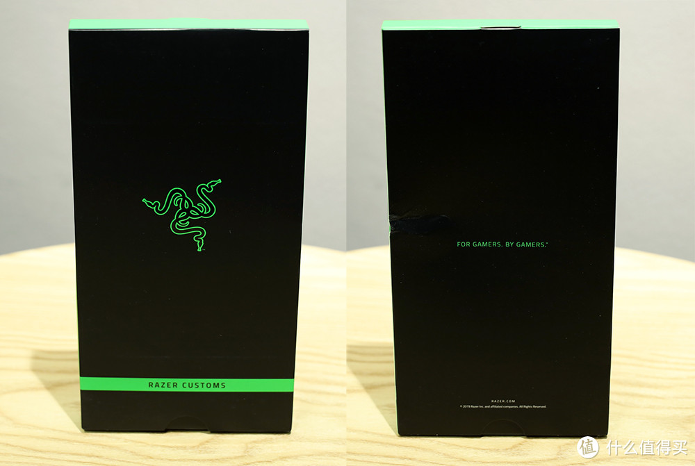 Razer雷蛇冰铠12Pro Max版 赛博朋克2077限定款 信仰绿的内层外包装