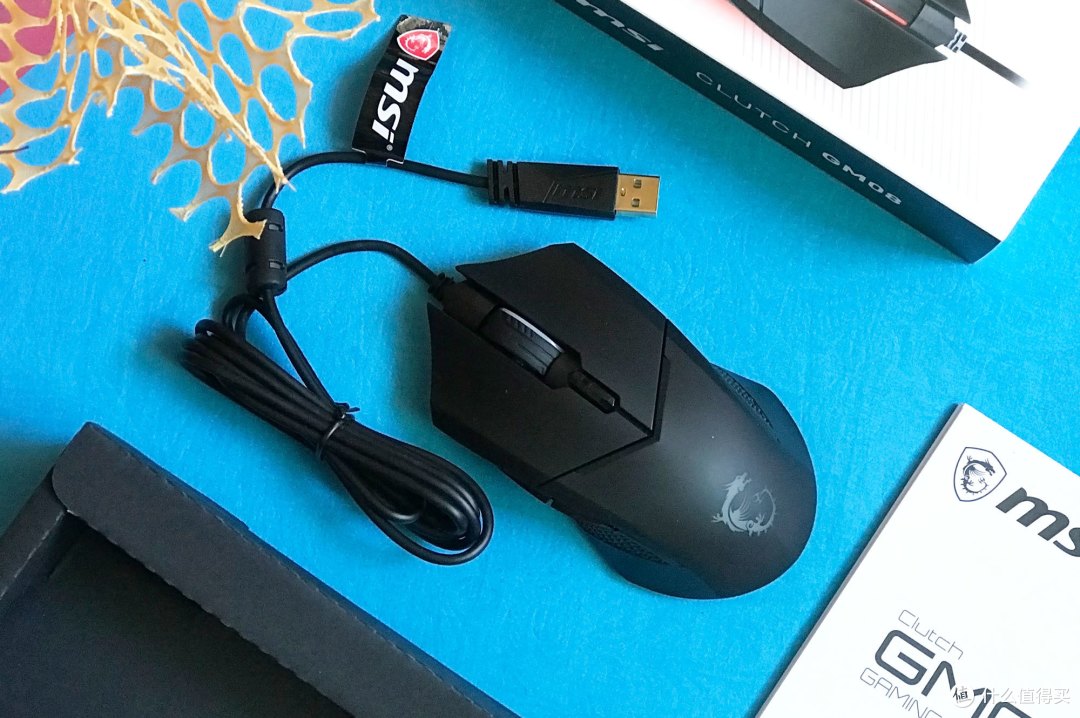 【首测】 MSI/微星 GM08 电竞吃鸡游戏鼠标简评