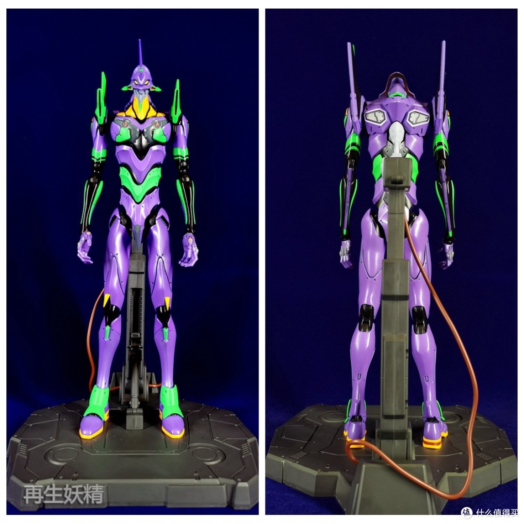 ThreeZero 新世纪福音战士 初号机 EVA-01 开箱、把玩