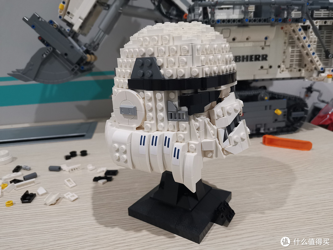 LEGO 星战头盔系列40周年 75276 冲锋兵头盔 评测