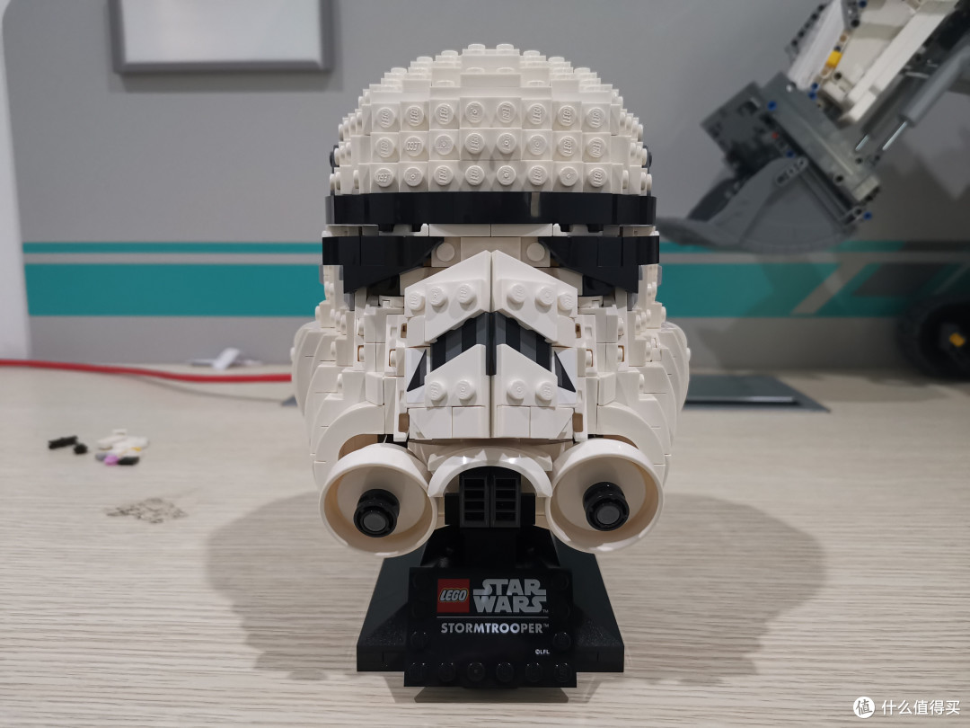 LEGO 星战头盔系列40周年 75276 冲锋兵头盔 评测
