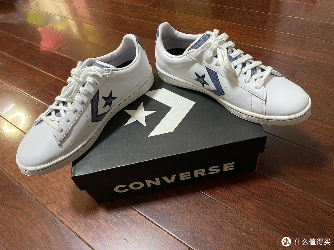 全皮小白鞋converse pro leather