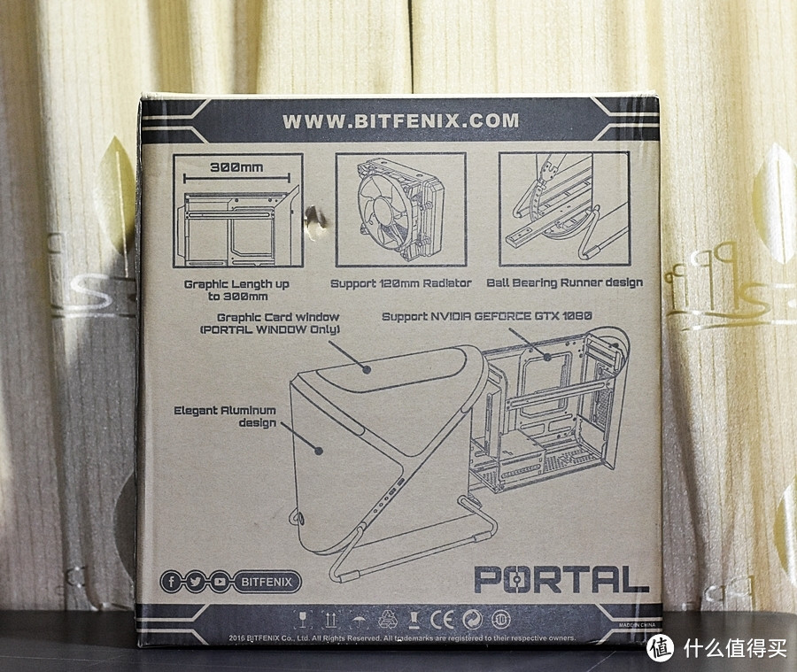 BITFENIX火鸟PORTAL波特星 经典ITX机箱作品 牛年开箱小测