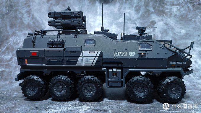 末世科幻流浪地球正版车模cn171装甲运兵车火力全开