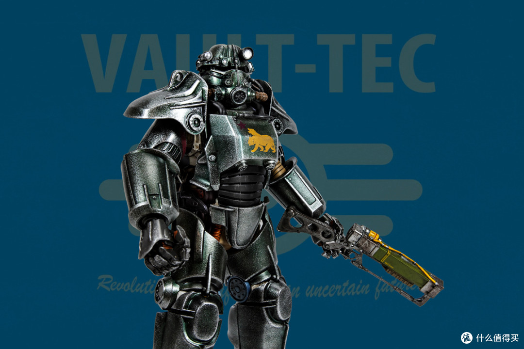 绿油油的真好看!Threezero 辐射 T-45 NCR回收动力装甲 1/6可动人偶