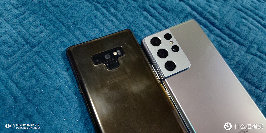 S21U和Note 9的相机模组对比