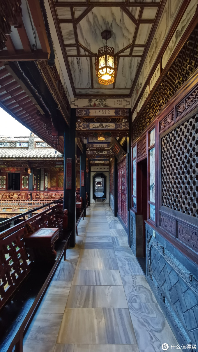 花园的回廊,足可见当时张家的富足