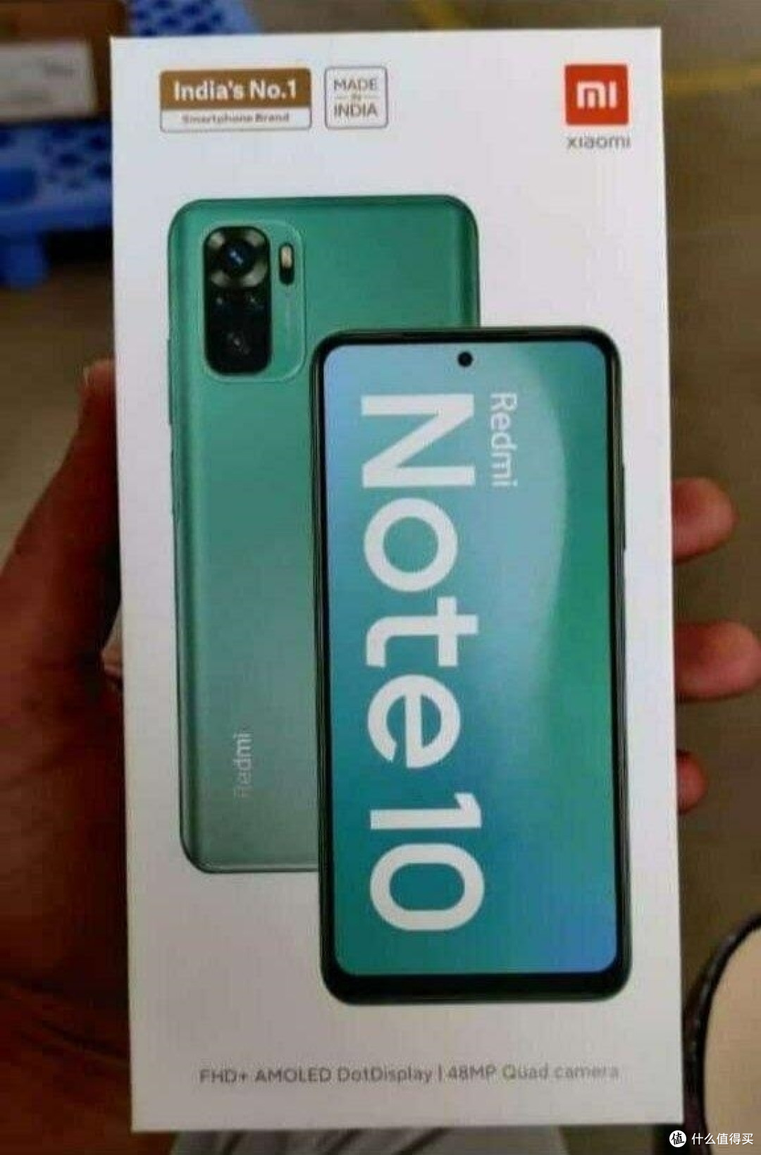 Redmi Note 10包装盒 Redmi Note 10包装盒