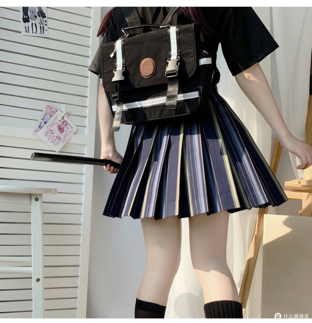 JK制服丨设计独特又显瘦的瓜皮裙,你可一定要拥有!