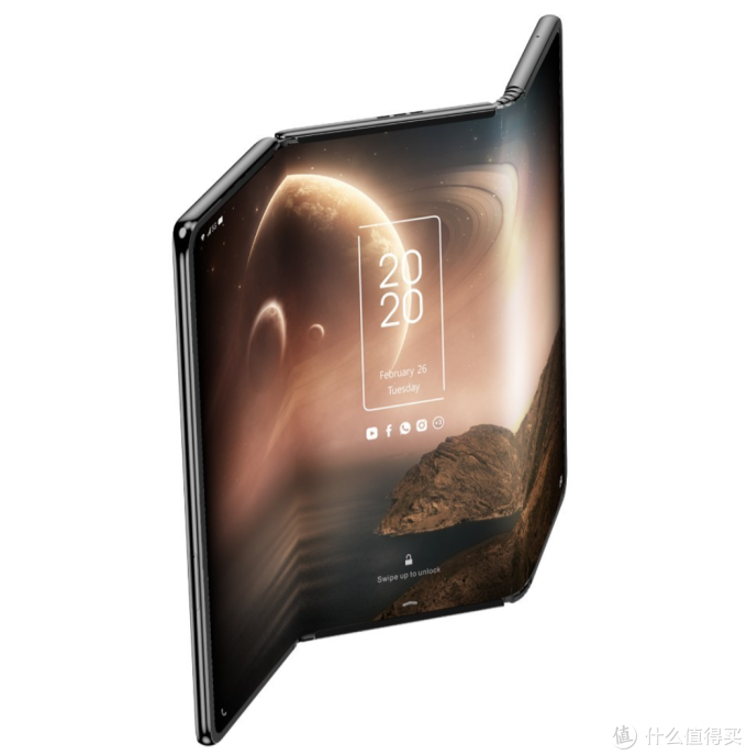 tcl展示三折叠屏手机,折叠仅9mm厚,展开后10.1英寸大