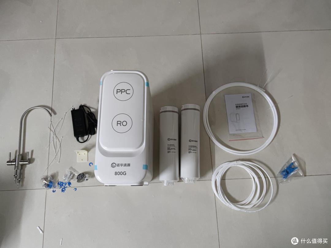诺华清源800G RO净水器安装&使用体验