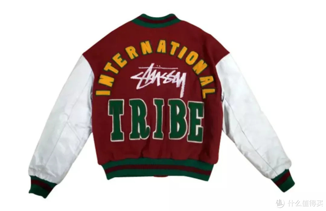 International Stussy Tribe Varsity Jacket (1990)