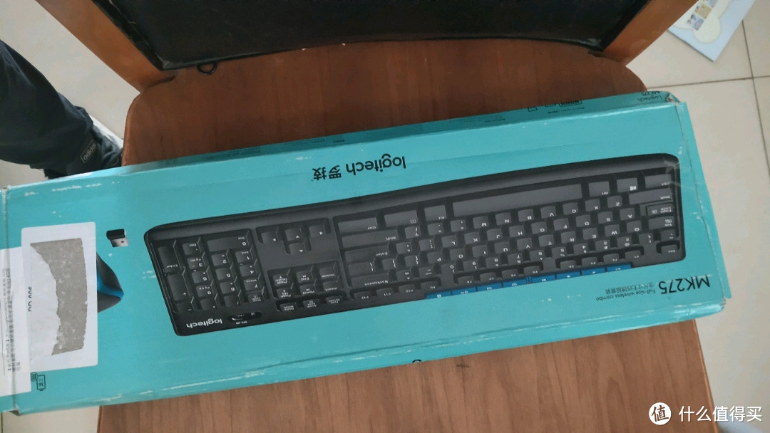 罗技键盘鼠标套装MK275简单开箱