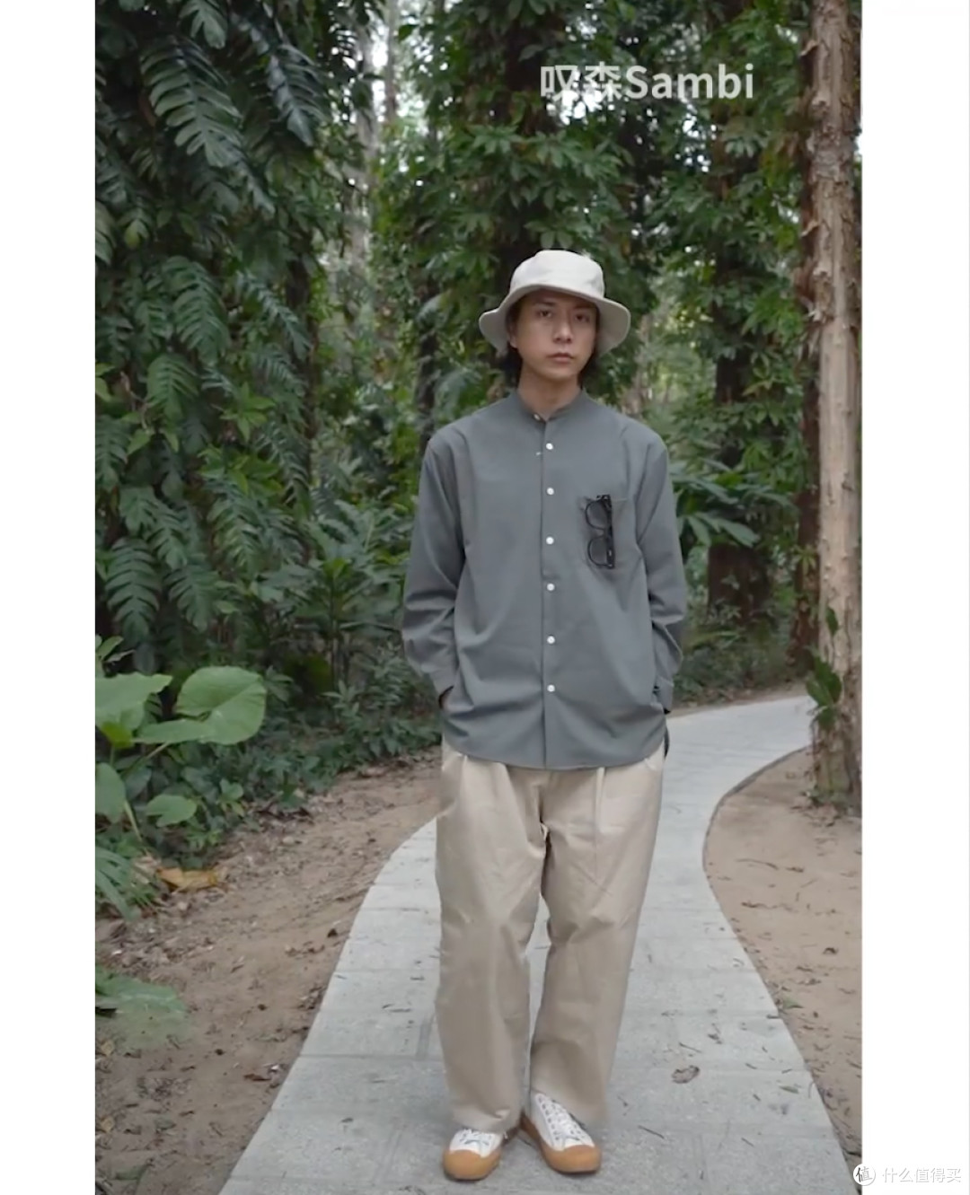 用快时尚新品衬衫搭配出森系男孩,分享4个春季衬衫look