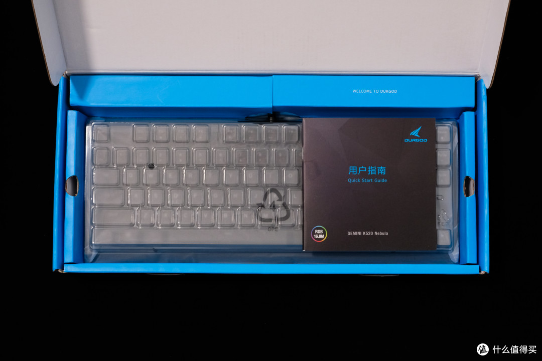 桌面也要流光溢彩，杜伽K520 RGB机械键盘评测