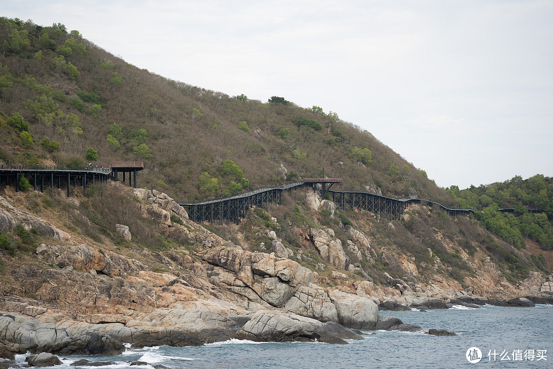 西岛正在建环山栈道，尚未开放