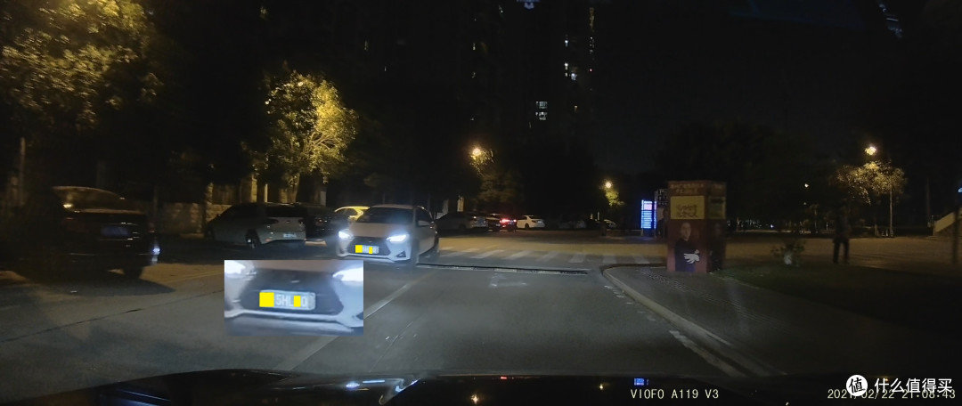 [行车记录仪]viofo a119 v3夜间测评,开挂般的车牌捕捉能力