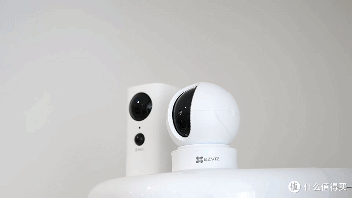 顾娃看宠,多场景移动看护:360智能摄像机3C云台电池版&萤石C6CN 对比评测
