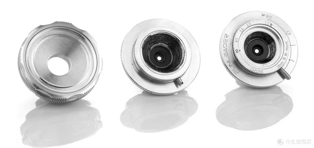 国产摄影玩具饼干头 饭粒18mm F8 可调焦 M卡口镜头