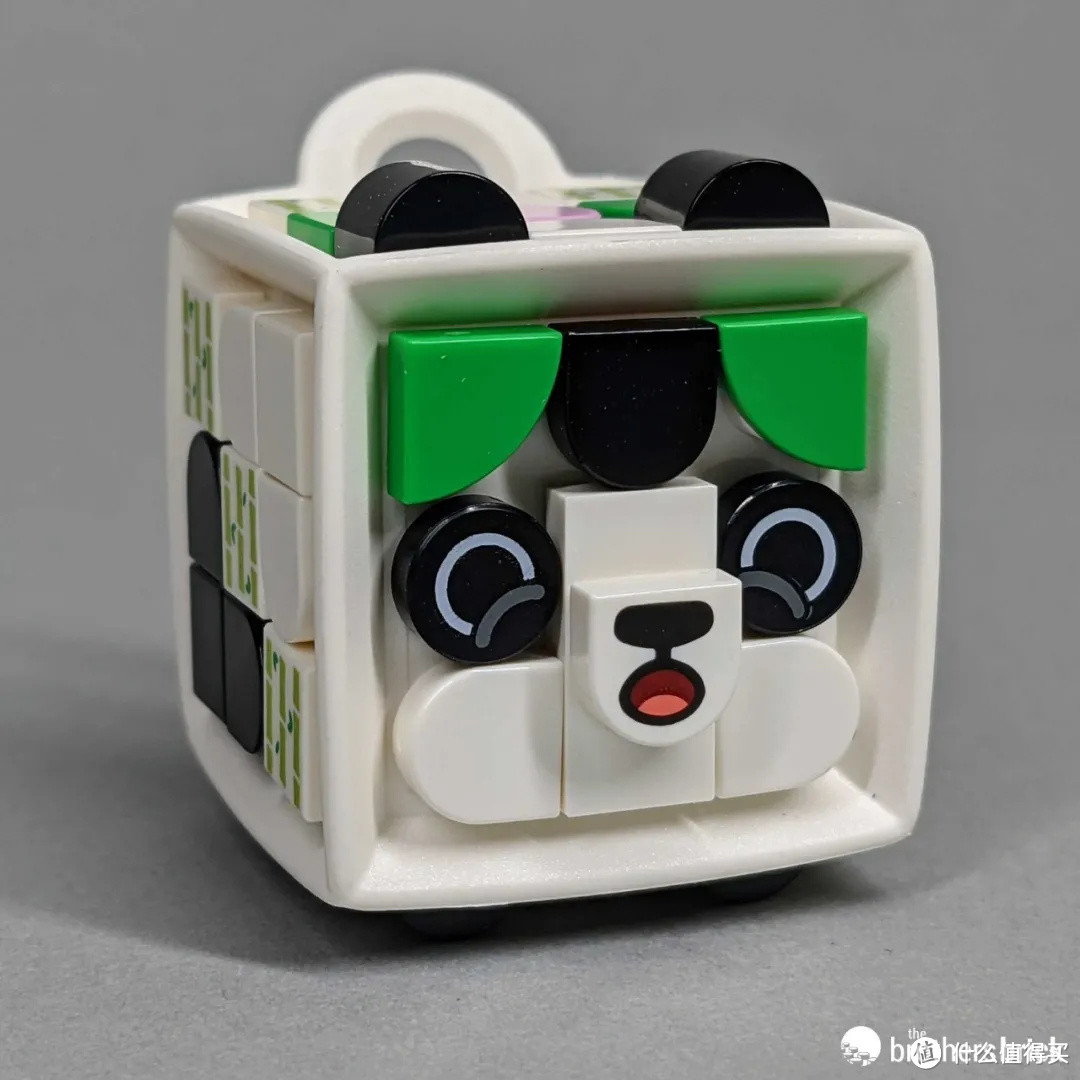 乐高DOTS系列41930大熊猫挂饰开箱测评